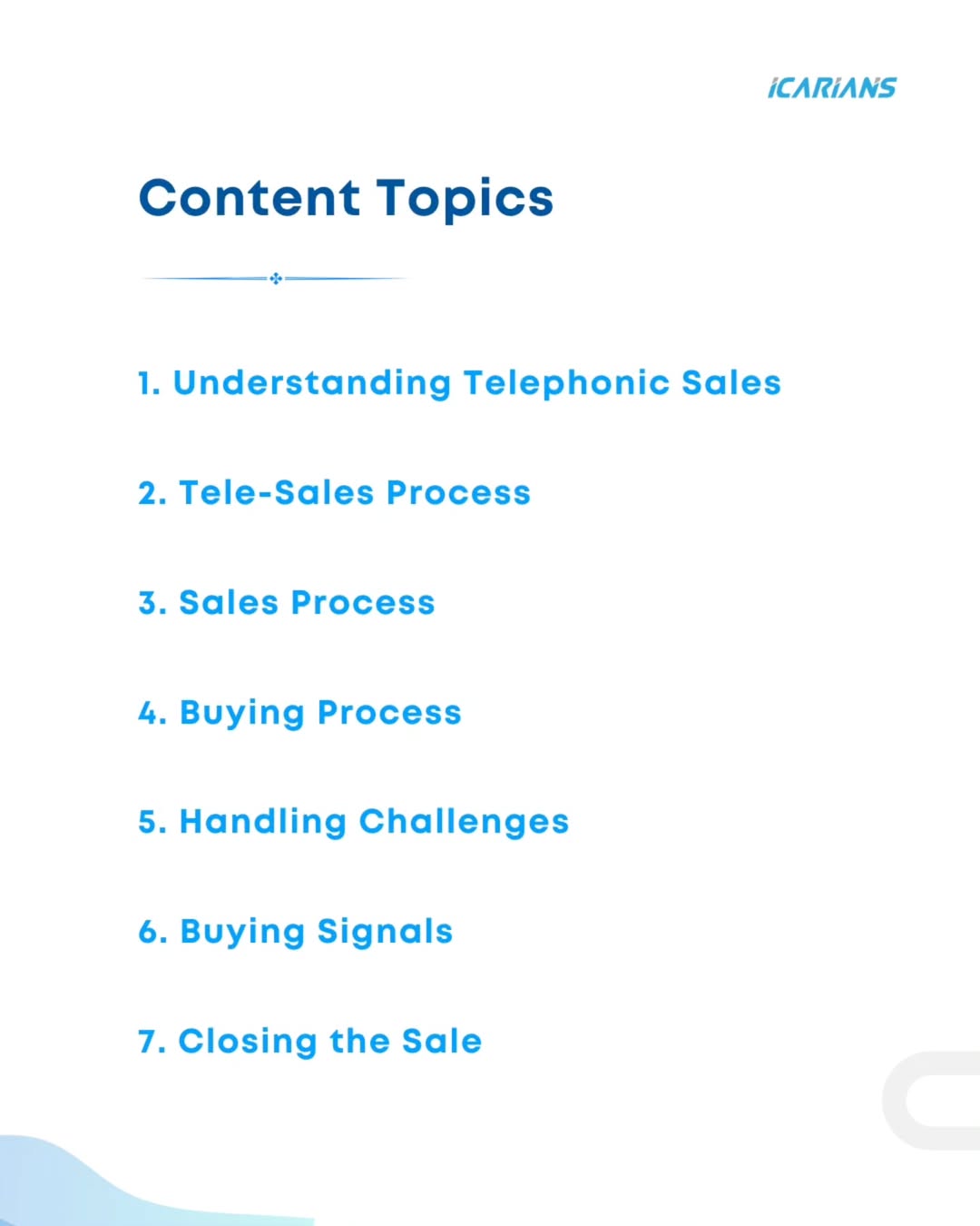 Telephonic Sales Training PPT